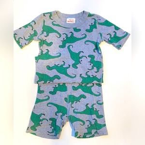Hanna Andersson Short John Dinosaur Pajamas